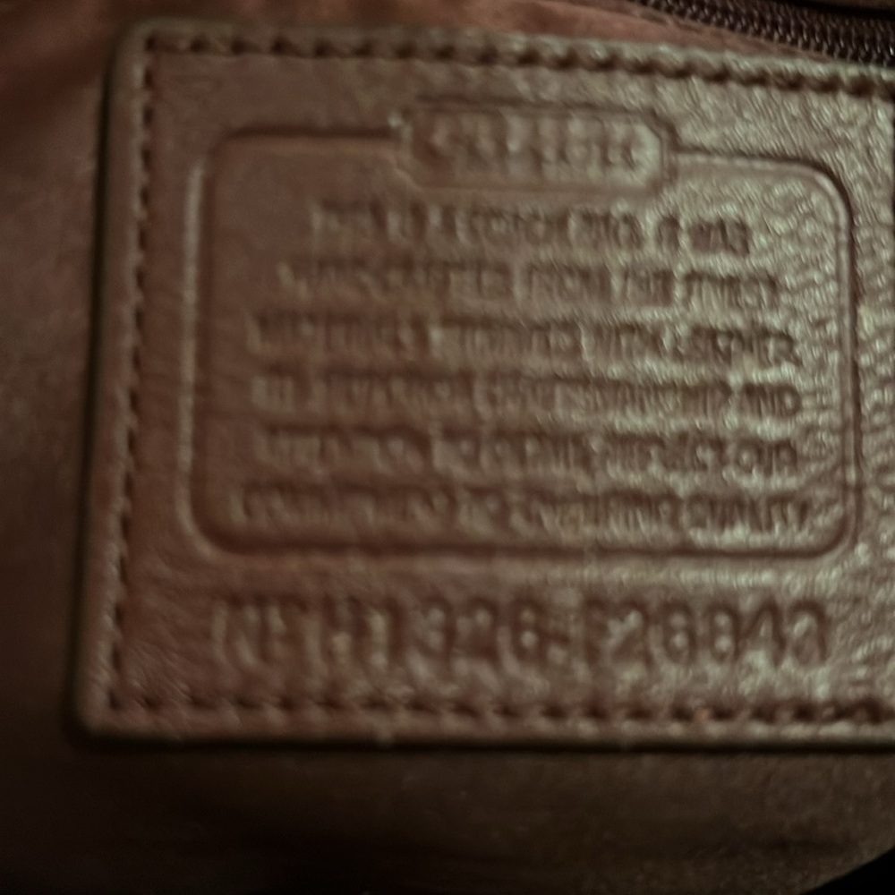 Coach purse F26843 signature tote - Picture 10 of 11